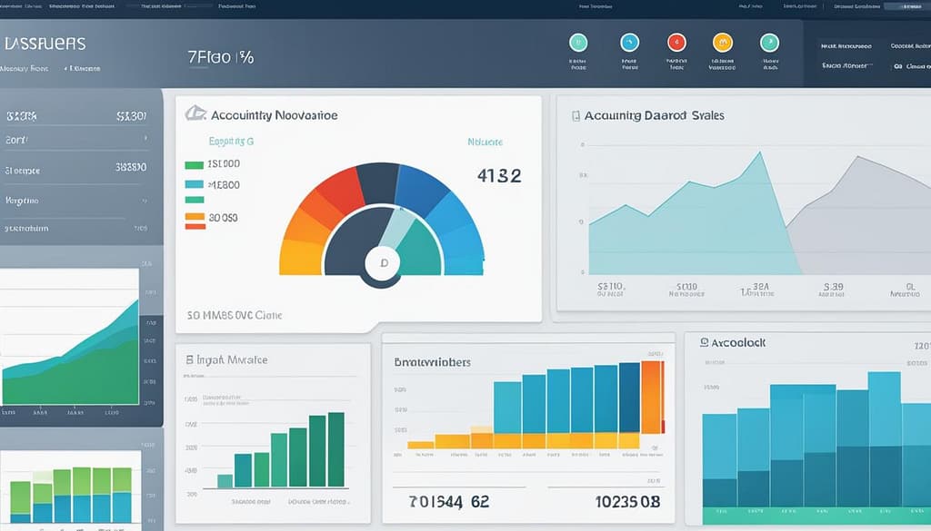 Advanced Accounting Software Dashboard
