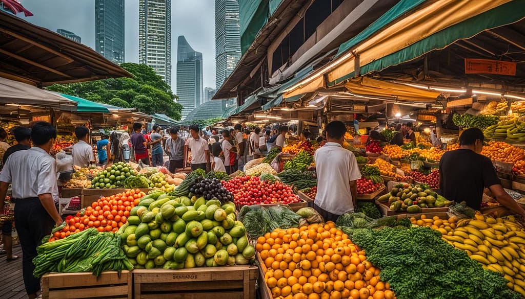 Singapore Fruit and Vegetable Market