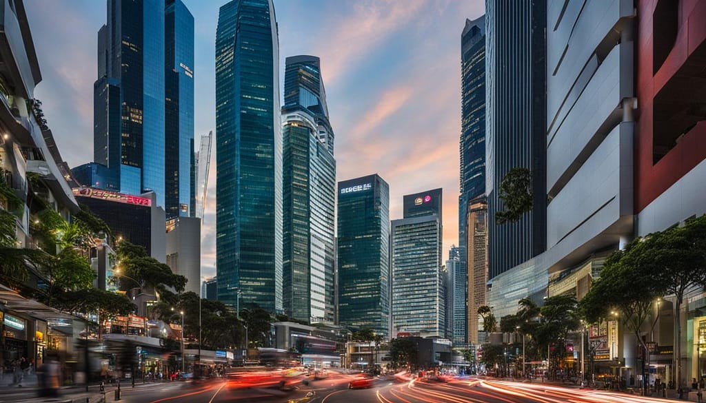 Singapore's diverse economy and thriving business sectors